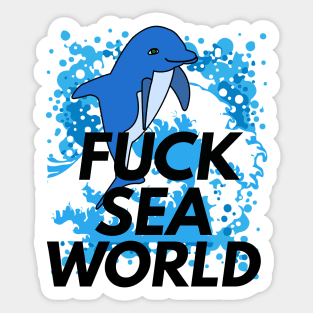 Save The Dolphins Sticker